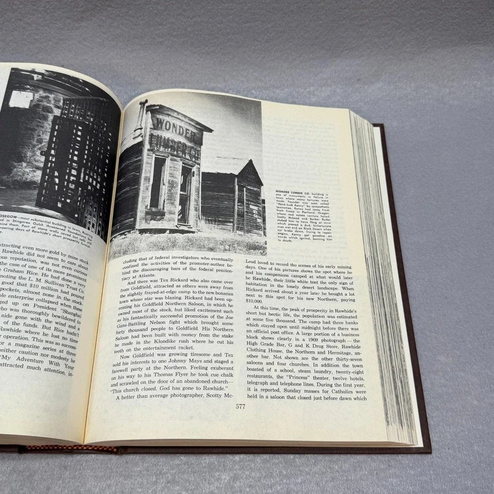 Vintage 1973 Ghost Towns of the West Lambert Florin HC DJ Western History